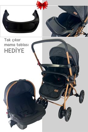 سیستم مسافرتی کالسکه کودک مشکی Çift Yönlü BEBEGOLD - کد 926349483
