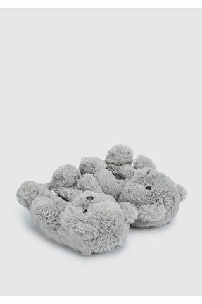 پاندوف طوسی مردانه پارچه ای Twigy - کد 378092197