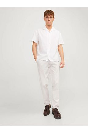 شلوار سبز مردانه پنبه پلی استر Jack & Jones - کد 815161840