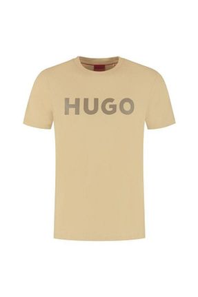 تیشرت بژ مردانه رگولار HUGO - کد 942029547