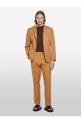 شلوار قهوه ای مردانه بافتنی Sisley - کد 933610517