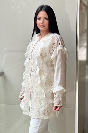 کلاه و ابایا رنگی زنانه بافتنی Ghisa - کد 951690959