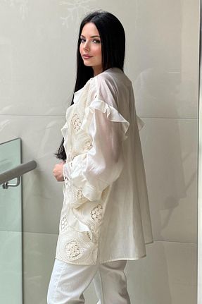 کلاه و ابایا رنگی زنانه بافتنی Ghisa - کد 951690959