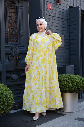 لباس زرد زنانه بافتنی LOCCO - کد 952207319