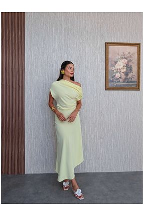 لباس زرد زنانه بافتنی ESRAHELVACI - کد 951753665