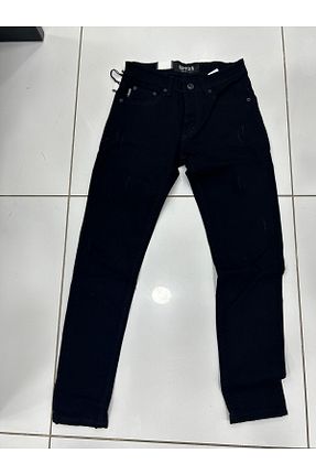 شلوار جین مشکی مردانه پاچه ساده Pardon - کد 951889971