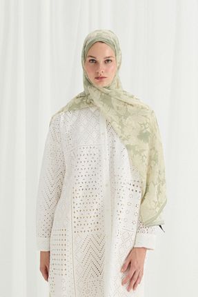 شال رنگی زنانه ابریشم cs camellia scarf - کد 951882180