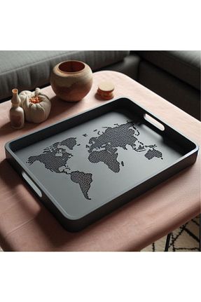 سینی مشکی پلاستیک Sizseyy - کد 951911042