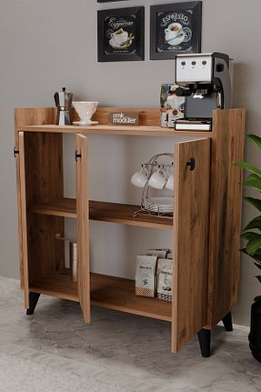 کابینت چند منظوره قهوه ای Suntalam CMK Modüler - کد 951938640