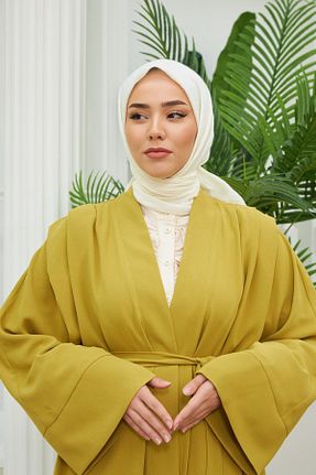 روسری بژ 90 x 90 Silk Home - کد 737158754