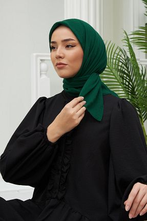 روسری سبز 90 x 90 Silk Home - کد 731069251