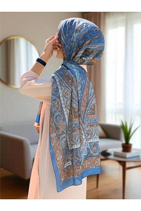 شال رنگی زنانه پنبه ای Baştacı - کد 952122477