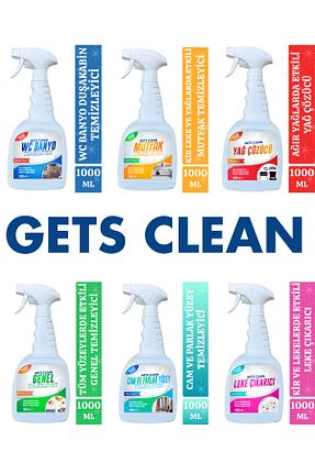 چربی زدا و آهک پاک کن GETSCLEAN - کد 952443131