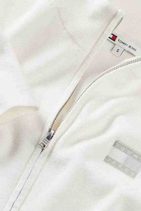 پلیور رنگی زنانه یقه ایستاده Tommy Hilfiger - کد 952205543