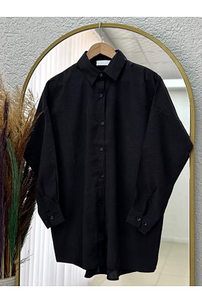 پیراهن حجاب رنگی زنانه اورسایز MİHRA STORE - کد 952207851