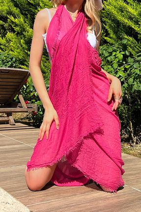 رویه بیکینی صورتی زنانه ساده Neşeli Butik - کد 952254693
