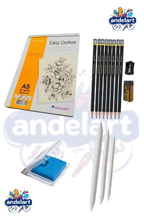 کاغذ و قلم هنری رنگی andelart - کد 952383790
