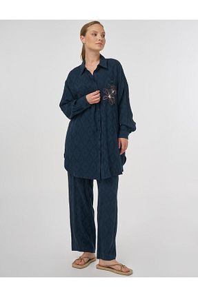 ست بالاتنه و پائین تنه حجاب سبز زنانه رگولار Kayra - کد 952425370