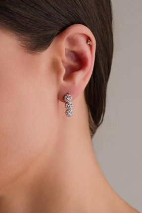 گوشواره نقره زنانه 925 عیار Tmt Silver - کد 952485755