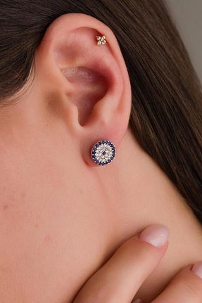 گوشواره نقره زنانه 925 عیار Tmt Silver - کد 952486776