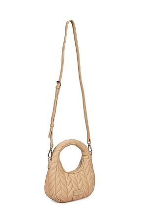 کیف دستی بژ زنانه ابعاد کوچک Pierre Cardin - کد 930138790