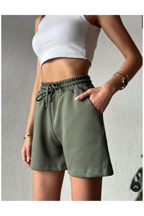 شلوارک و برمودا خاکی زنانه Relaxed Butik - کد 952753645