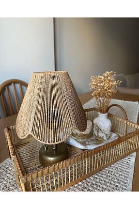 آباژور قهوه ای فلزی KorFam - کد 952827910