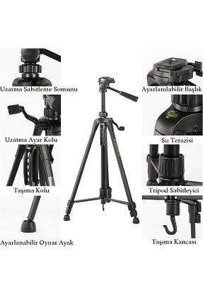 اکسسوری عکاسی و فیلم برداری مشکی Farway - کد 952832161