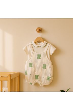 سالوپت سبز بچه گانه رگولار KapsülBebek - کد 952981751
