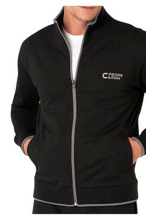 ست گرمکن مشکی مردانه پنبه ای Pierre Cardin - کد 953032383