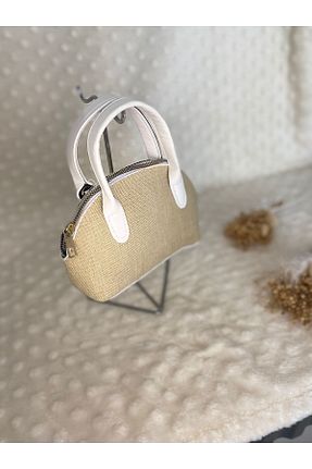 کیف دوشی سفید زنانه حصیر MODA - کد 953466893