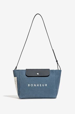 کیف دستی آبی سایز متوسط Bonheur - کد 953670045