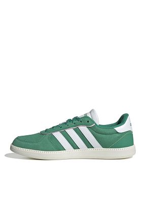 کفش اسنیکر سبز زنانه بند دار adidas - کد 887264443