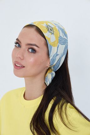 دستمال گردن رنگی زنانه پلی استر D scarf - کد 953663541