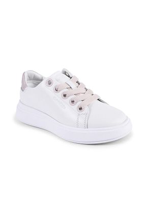 کفش اسنیکر سفید زنانه بند دار Calvin Klein - کد 844126481