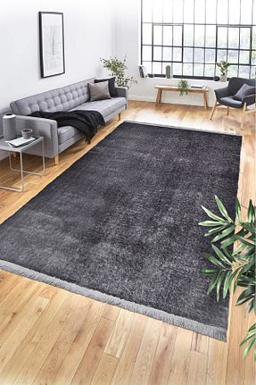 فرش طوسی قابل شستشو dekozer - کد 946080329
