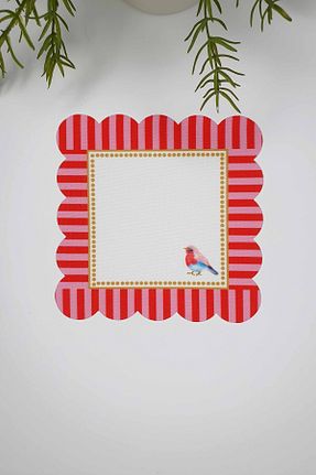 جا دستمال کاغذی صورتی DECO - کد 858843742