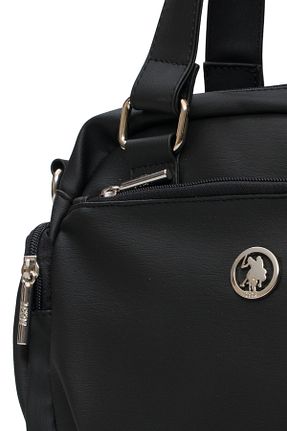 کیف دوشی مشکی زنانه چرم مصنوعی U.S. Polo Assn. - کد 936598827