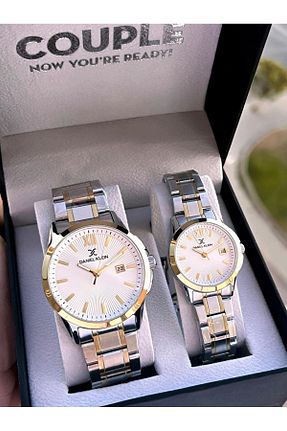 ساعت مچی سفید زنانه 41-46 میلی متر Daniel Klein - کد 896070734