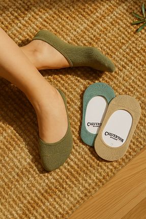 جوراب سبز زنانه بامبو Calverton Socks - کد 929496459