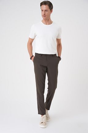 شلوار قهوه ای مردانه بافتنی Efor - کد 928120804