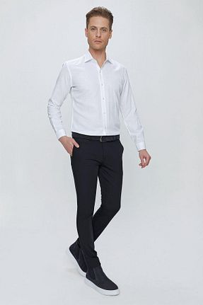 شلوار سرمه ای مردانه پنبه ای Efor - کد 169824364