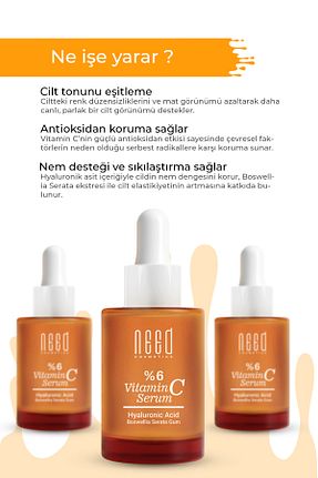 سرم پوست همه انواع پوست NEED COSMETİCS - کد 807864843
