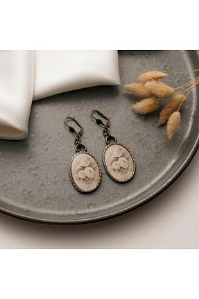 گوشواره جواهر متالیک zarifje - کد 880769034