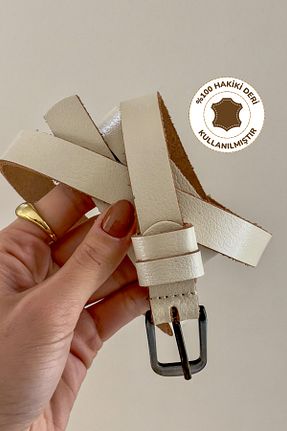 کمربند زنانه چرم خالص Radino Collection - کد 940597917