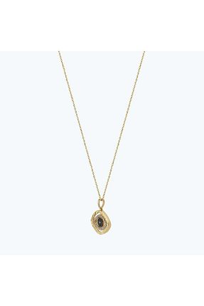 گردنبند طلا بژ زنانه 14 عیار Altınbaş - کد 831596176