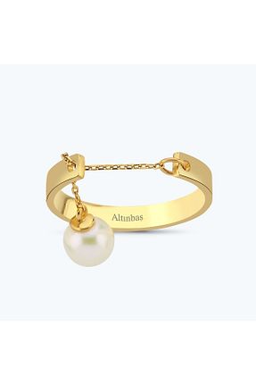 انگشتر طلا زرد زنانه 14 عیار Altınbaş - کد 745141698