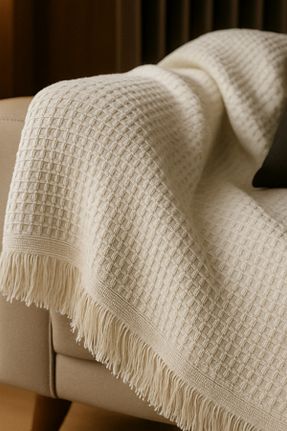 کاور مبل سفید پنبه ای Rell Home - کد 949624390