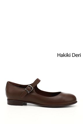 بابت رنگی زنانه چرم خالص GÖNDERİ(R) - کد 948064579