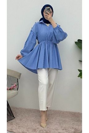 لباس حجاب سرمه ای زنانه رگولار SUWWE - کد 940673999